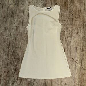 White Fox White Sleeveless Dress